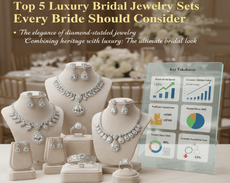 Top 5 Luxury Bridal Jewelry Sets Every Bride Should Consider