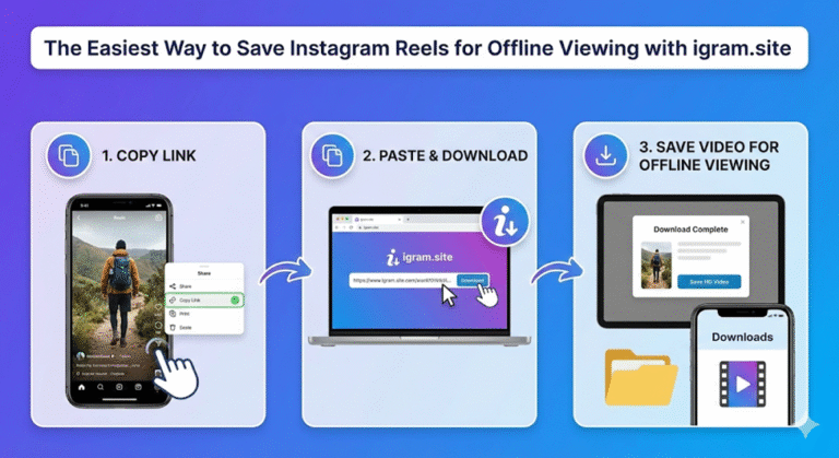The Easiest Way to Save Instagram Reels for Offline Viewing with igram.site